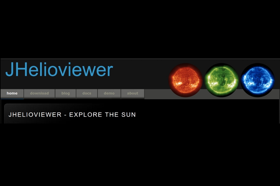 You have more visualization options with the Java standalone HelioViewer application, JhelioViewer. The JHelioViewer entry of the “Tools” menu takes you to the official JHelioViewer web page. From this application, when you add an image layer, you can choose the server from which images are downloaded, including our server at MEDOC/IAS.